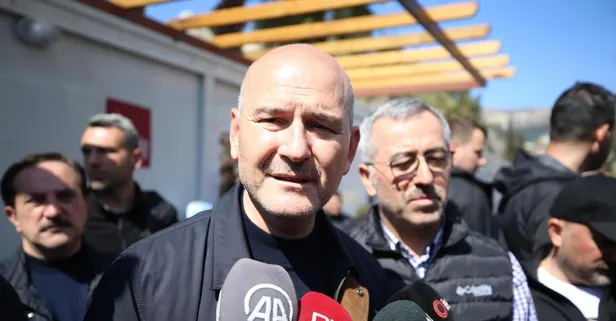 İçişleri Bakanı Süleyman Soylu açıkladı: "Hasar tespitlerimizin önemli bir bölümü sona erdi"