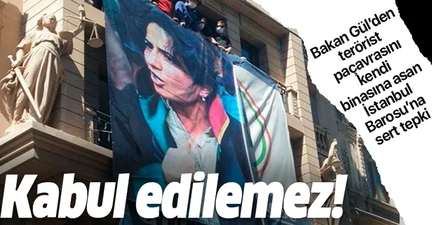 Son dakika: Bakan Abdulhamit Gül'den İstanbul Barosu'na sert tepki: İllegal yapıların arka bahçesi olması kabul edilemez