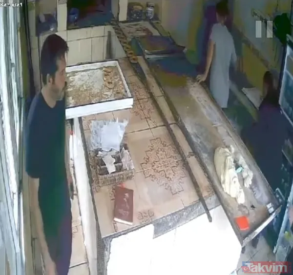 Fırında dehşet anları... Kızgın pekmezi başından aşağı döktü - 1