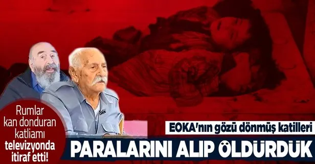Terör örgütü EOKA’nın iki tetikçisinden Rum televizyonunda kan donduran itiraf: 68 Türk’ü vurduk çukura attık