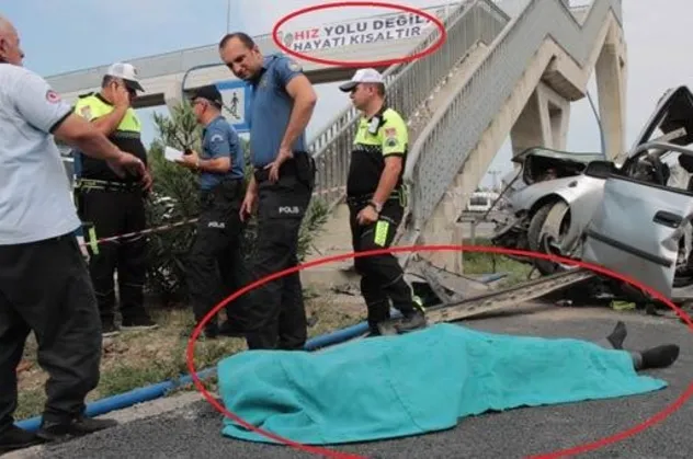 Son dakika... Samsun'da kaza yerinde acı tesadüf