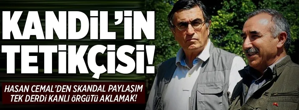 Kandil'in tetikçisi Hasan Cemal!