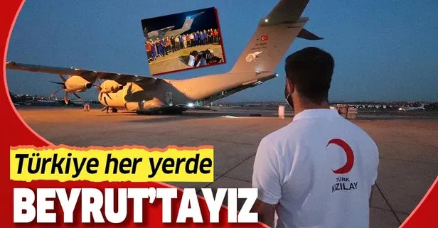 Lubnan A Gonderecegimiz Yardimlari Tasiyan Askeri Kargo Ucagi Beyrut Ta Takvim