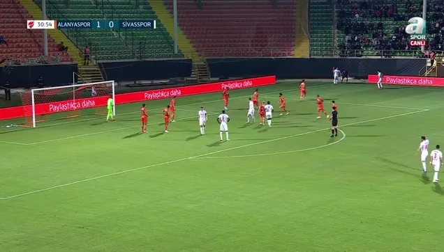 Alanyaspor 1-1 Sivasspor (GOL: Yatabare)