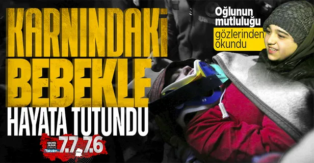 Kahramanmaraş'ta deprem: 9 aylık hamile kadın 70 saatin ardından sağ kurtarıldı