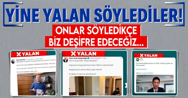 CHP, HDP ve FETÖ'nün yalan rüzgarı hız kesmedi! İşte haftanın yalanları...