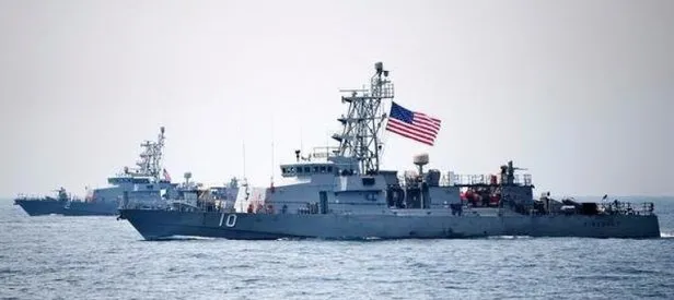 ABD savaş gemisi, İran gemisine ateş açtı!