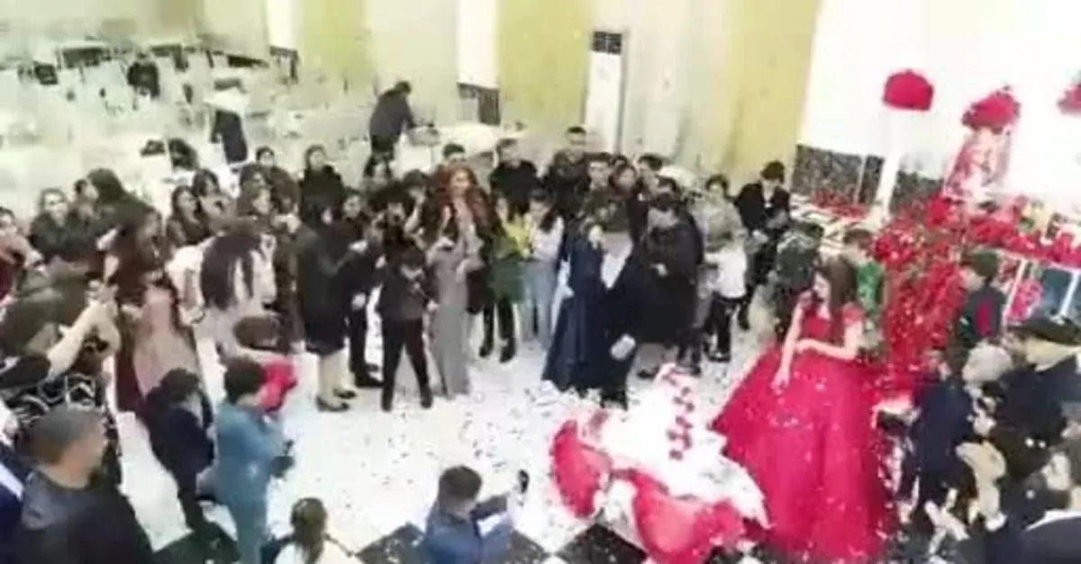 Sosyal medya bu düğünü konuşuyor! Damat terör estirdi