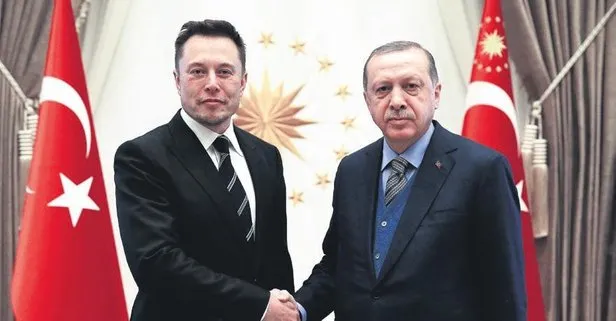 Başkan Erdoğan ve Tesla ve SpaceX’in kurucusu Elon Musk’la görüştü!