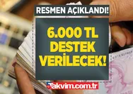 Ve netleşti! 6.000 TL destek verilecek! Hemen E-devletten kayıt olun paranızı alın! SGK ve Bakanlık resmen açıkladı!