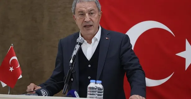 Son dakika: Milli Savunma Bakanı Hulusi Akar: İsteyen, kendine güvenen varsa yasa dışı geçişi denesin