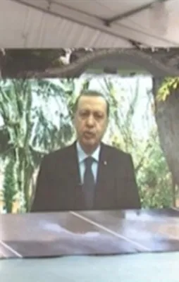 Dev projenin açılışında Erdoğan sürprizi