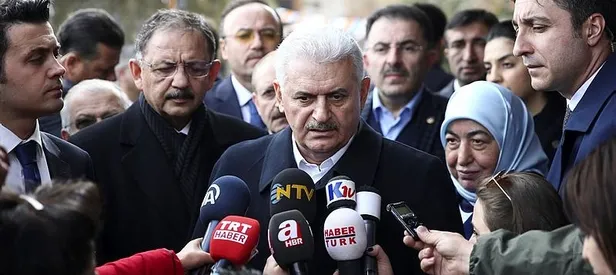 Başbakan Yıldırım, Merkel ile görüştü