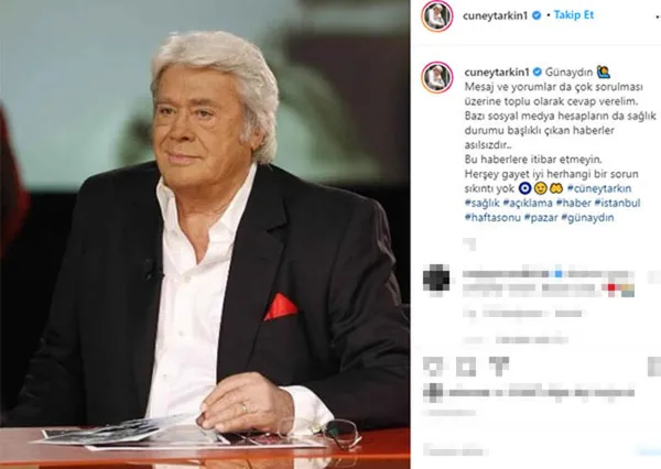 Yeşilçam'ın usta ismi Cüneyt Arkın'ın sağlık durumu nasıl? Instagram'dan duyurdu-1