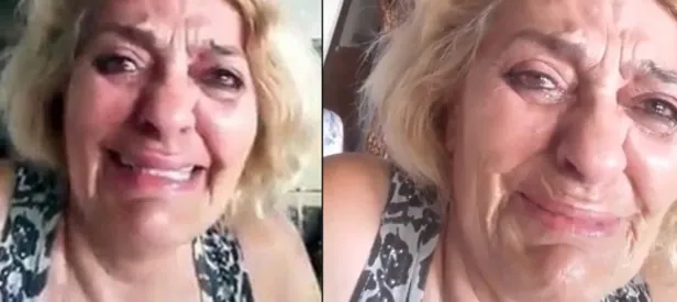 Adalet mitingine gidemediği için ağlayan teyze