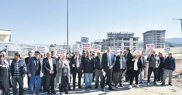 CHP'li İzmir’de Uzundere mağdurları: Cemil Tugay iki yıldır tek çivi çakmadı