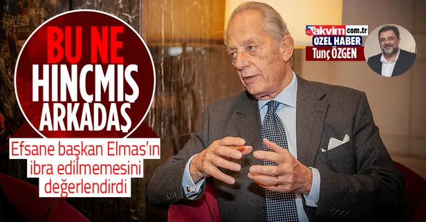 Galatasaray'ın efsane başkanı Faruk Süren Burak Elmas'ın ibra edilmemesini Takvim.com.tr'ye değerlendirdi