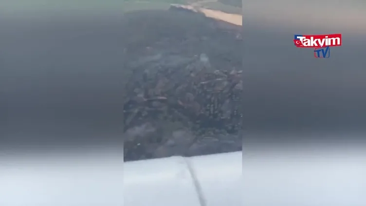 Manisa Salihli yangını kontrol altında!