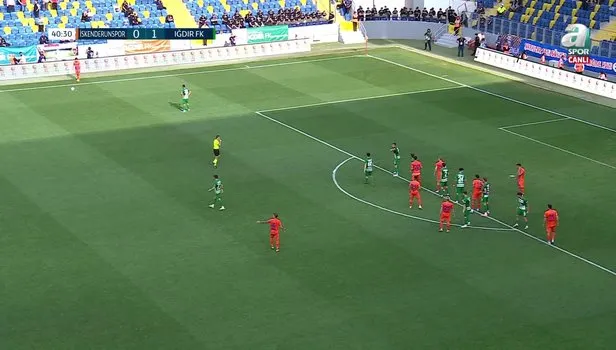 İskenderunspor 1-1 Alagöz Holding Iğdır FK (GOL: Enes Soy)