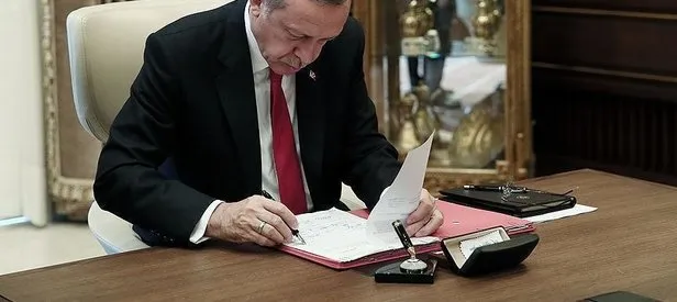 Başkan Erdoğan imzaladı!