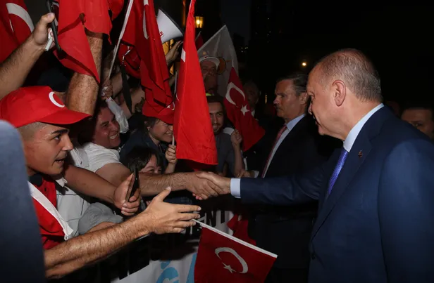 Son dakika: Başkan Erdoğan'dan ABD'de baş döndüren trafik-1