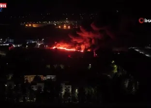 Eskişehir TEI fabrikasında yangın çıktı!