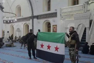 Muhalifler Hz. Halid Bin Velid türbesinde