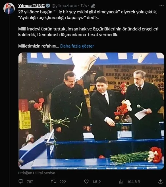 AK Parti'nin 22. yaşında kutlama mesajları peş peşe geldi: Hedef sivil anayasa - 10