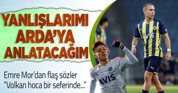 Fenerbahçeli Emre Mor’dan flaş açıklamalar: Arda Güler’i kendime benzetiyorum