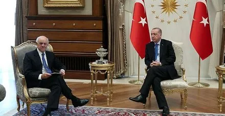 Başkan Recep Tayyip Erdoğan BBVA Yönetim Kurulu Başkanı'nı kabul etti