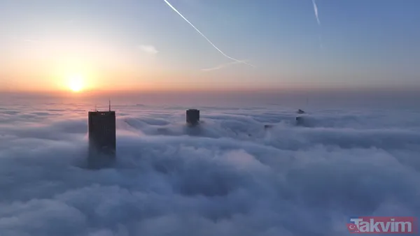 İstanbul'dan sis manzaraları... Köprüler kayboldu - 16