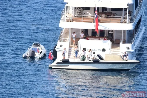 Yaklaşan yanıyor! Abramoviç'in mega yatına yaklaşanlar sirenle uyarıldı: Uzaklaş - 21