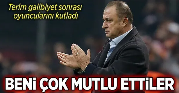 Beni çok mutlu ettiler