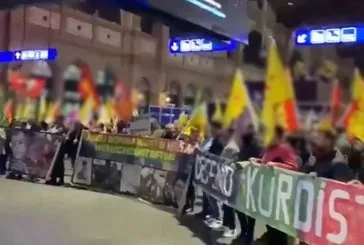 Almanya ve İsviçre’de PKK’lılar sokağa çıktı