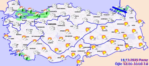 Meteoroloji haritasında işaretlendi: 15 il için kar uyarısı! Sıcaklıklar -2 dereceye düşecek - 4