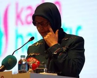 Bakan Ramazanoğlu gözyaşlarını tutamadı