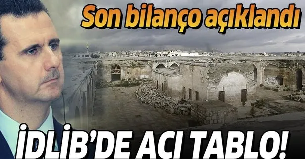 Rejim ve Rusya İdlib'i kana buladı!