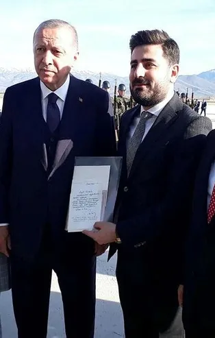 Başkan Erdoğan mektup arkadaşı ile görüştü