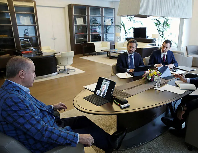 Başkan Erdoğan’dan önemli görüşme