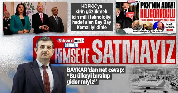 Kemal Kılıçdaroğlu’nun mesnetsiz söylemlerine Haluk Bayraktar’dan net cevap: Firmamızı kimseye satmayız