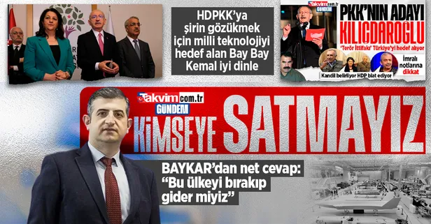 Kemal Kılıçdaroğlu'nun mesnetsiz söylemlerine Haluk Bayraktar'dan net cevap: Firmamızı kimseye satmayız