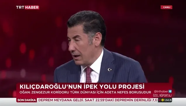 Sinan Oğan: Zenzegur Koridoru Türk dünyası için bir nefes borusudur