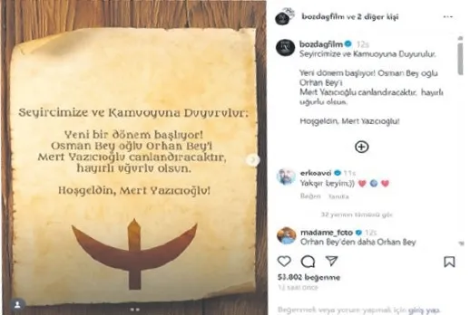 Kuruluş Osman’da Mert Yazıcıoğlu dönemi