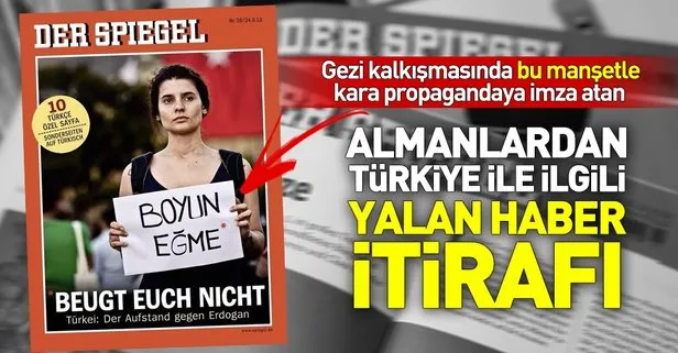 Der Spiegel: Muhabirimiz sahte haberler yazdı, şüpheli haberlerden biri Türkiye ile ilgili