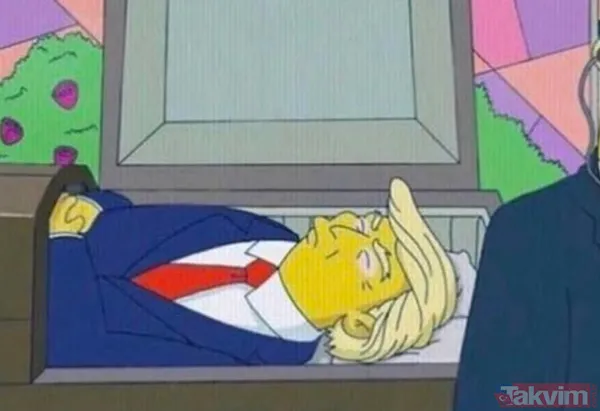 Donald Trump koronavirüse yakalandı, The Simpsons yeniden ortaya çıktı! Bir kehaneti daha mı tuttu? - 5
