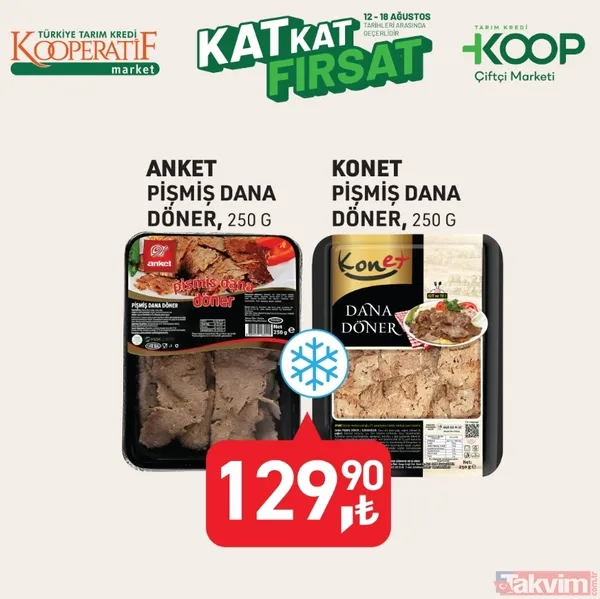 Tarım Kredi’de 12-18 Ağustos 2025 fırsat haftası: Yağdan ete, sucuktan tavuğa dolu dolu indirim! - 10