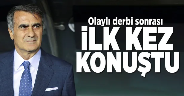 Şenol Güneş'ten ilk açıklama