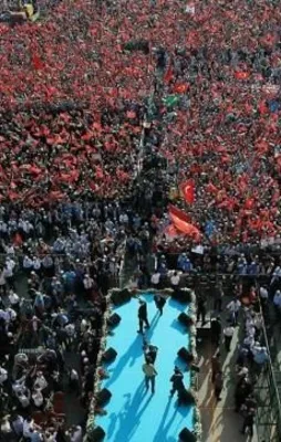 Yenikapı mitingine katılan kişi sayısı açıklandı
