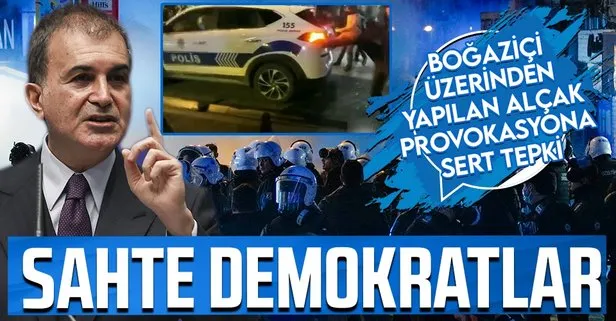 AK Parti'den Boğaziçi provokasyonuna sert tepki