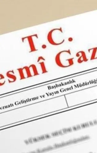 Cumhurbaşkanı kararları Resmi Gazete'de